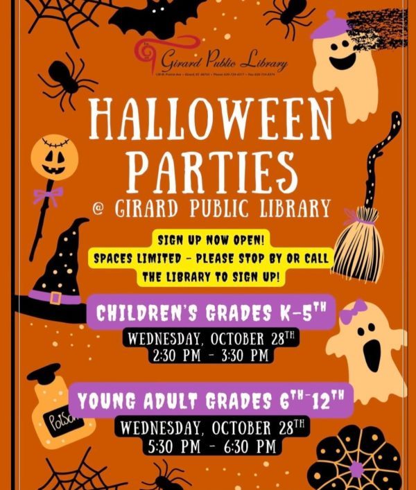Join the Halloween fun for grades K-5! Enjoy spooky games, creative crafts, and delicious snacks.…