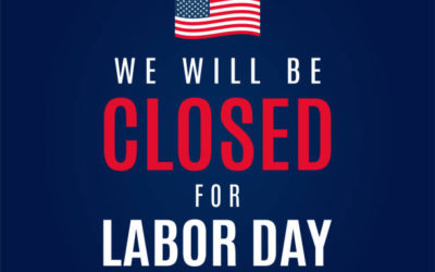 Closed for Labor Day