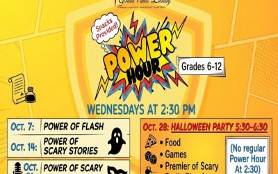 Power Hours for Month of October!